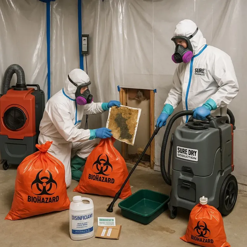 Contaminated Water Handling Protocols process in Shelby, AL